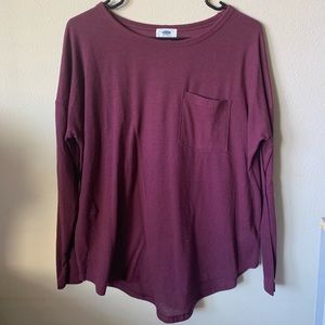 Old navy slouchy long sleeve